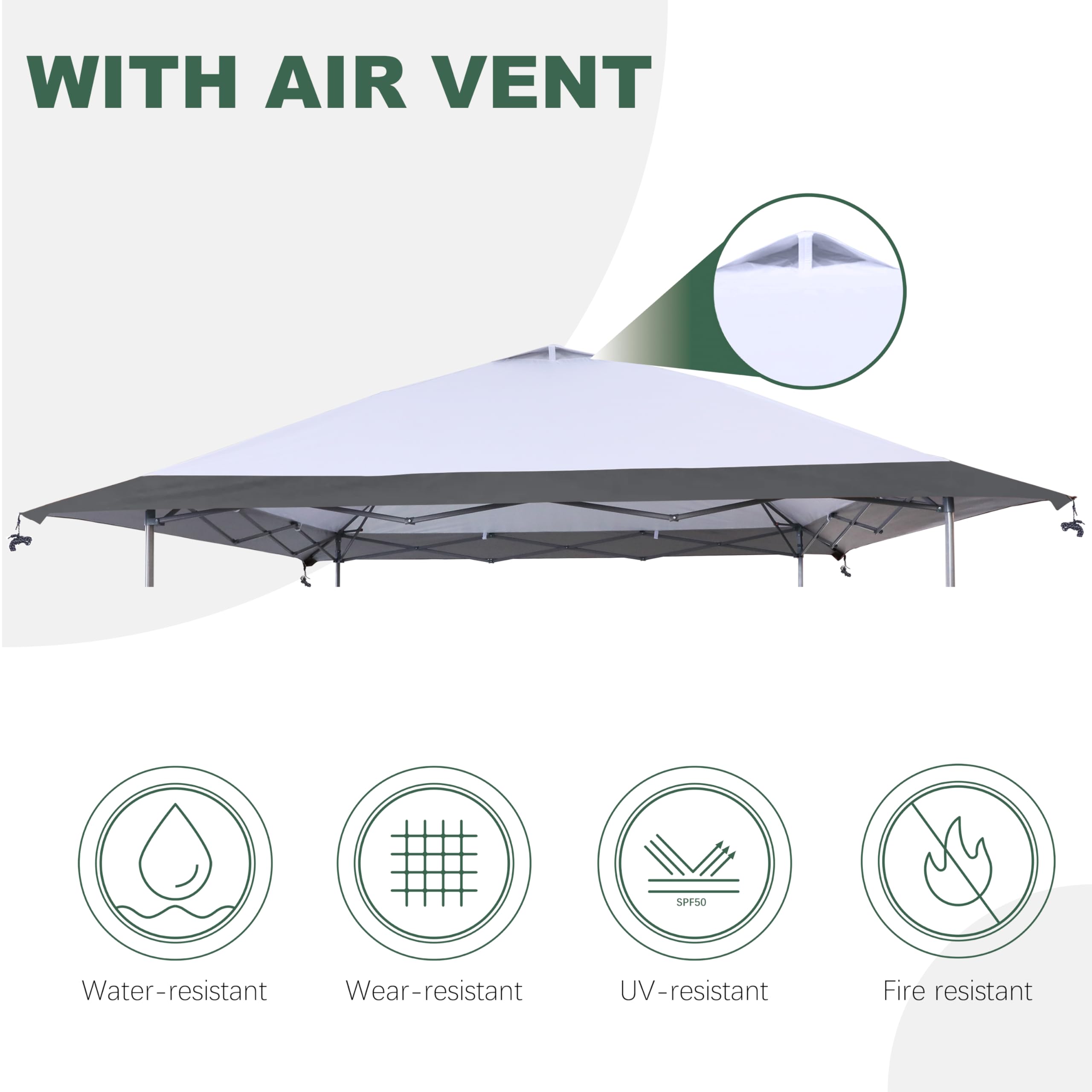 Coleman - ◯jin品◯ detachable stobe445A700J Coleman 16' x 8' Straight Leg Instant Canopy / Gazebo (128