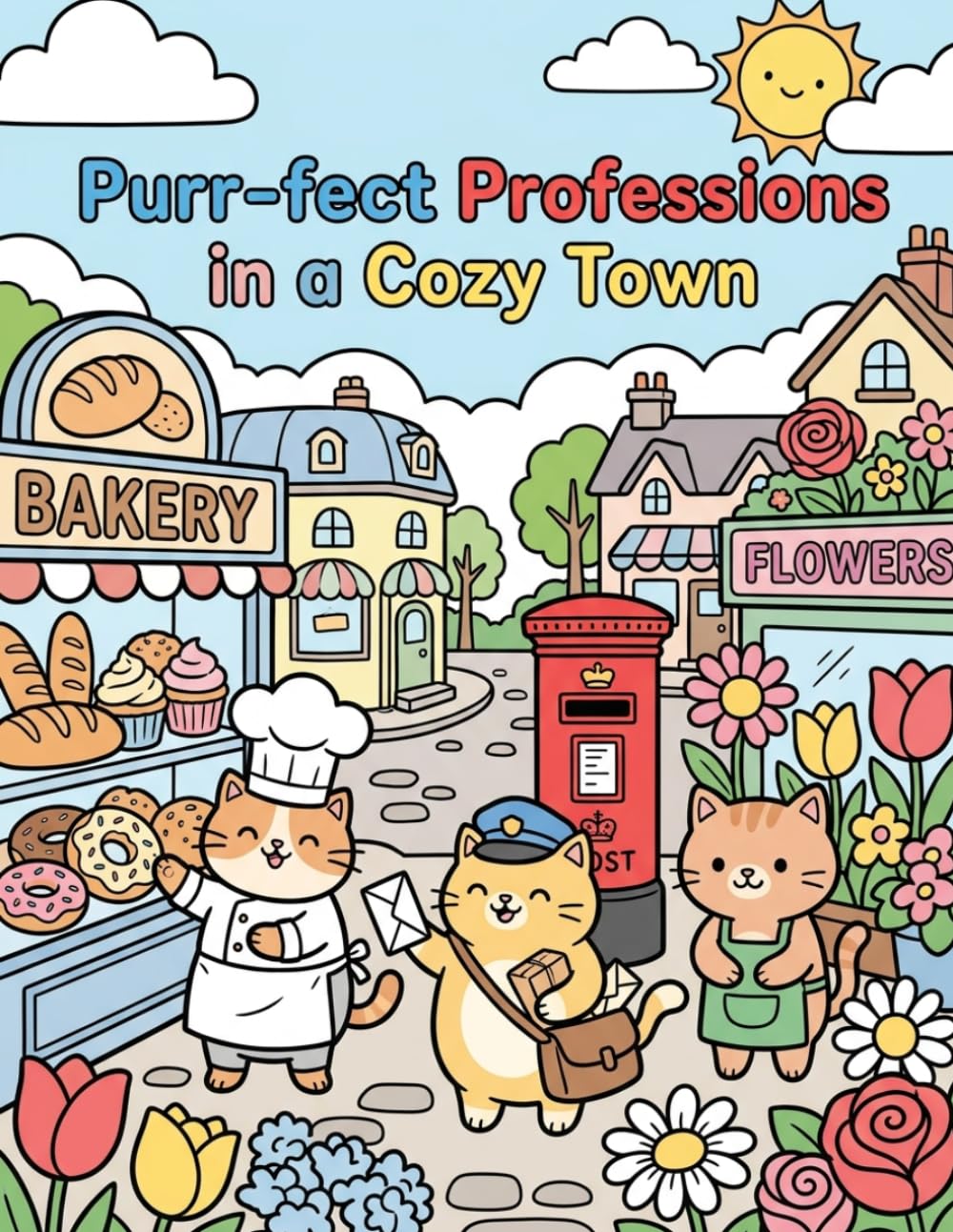 Purr-fect Professions in a Cozy Town