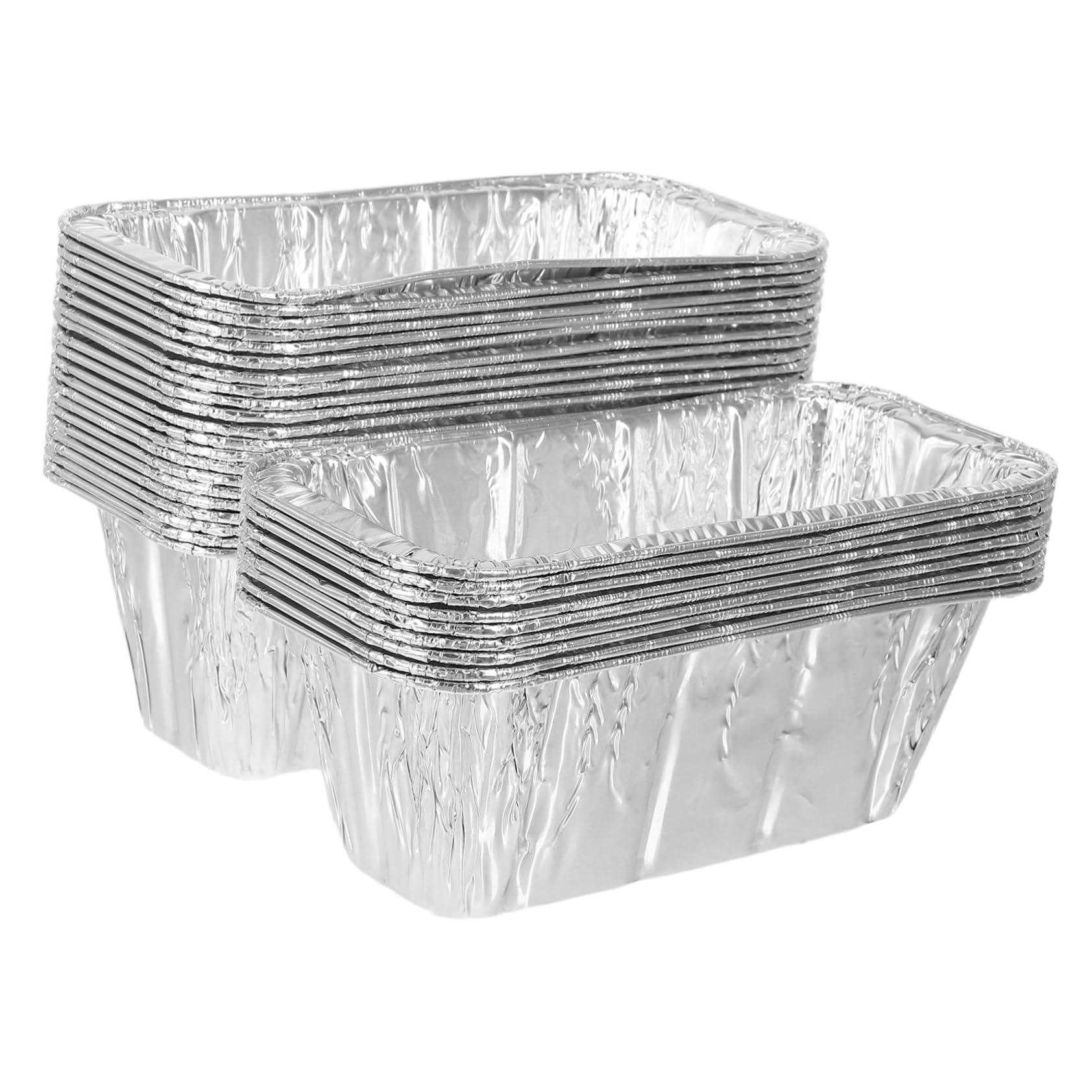 YARNOW 30 Pcs Grease Catcher Cups Aluminum Foil Drip Pan Liners for Grill Gas Grill and Outdoor Cooking