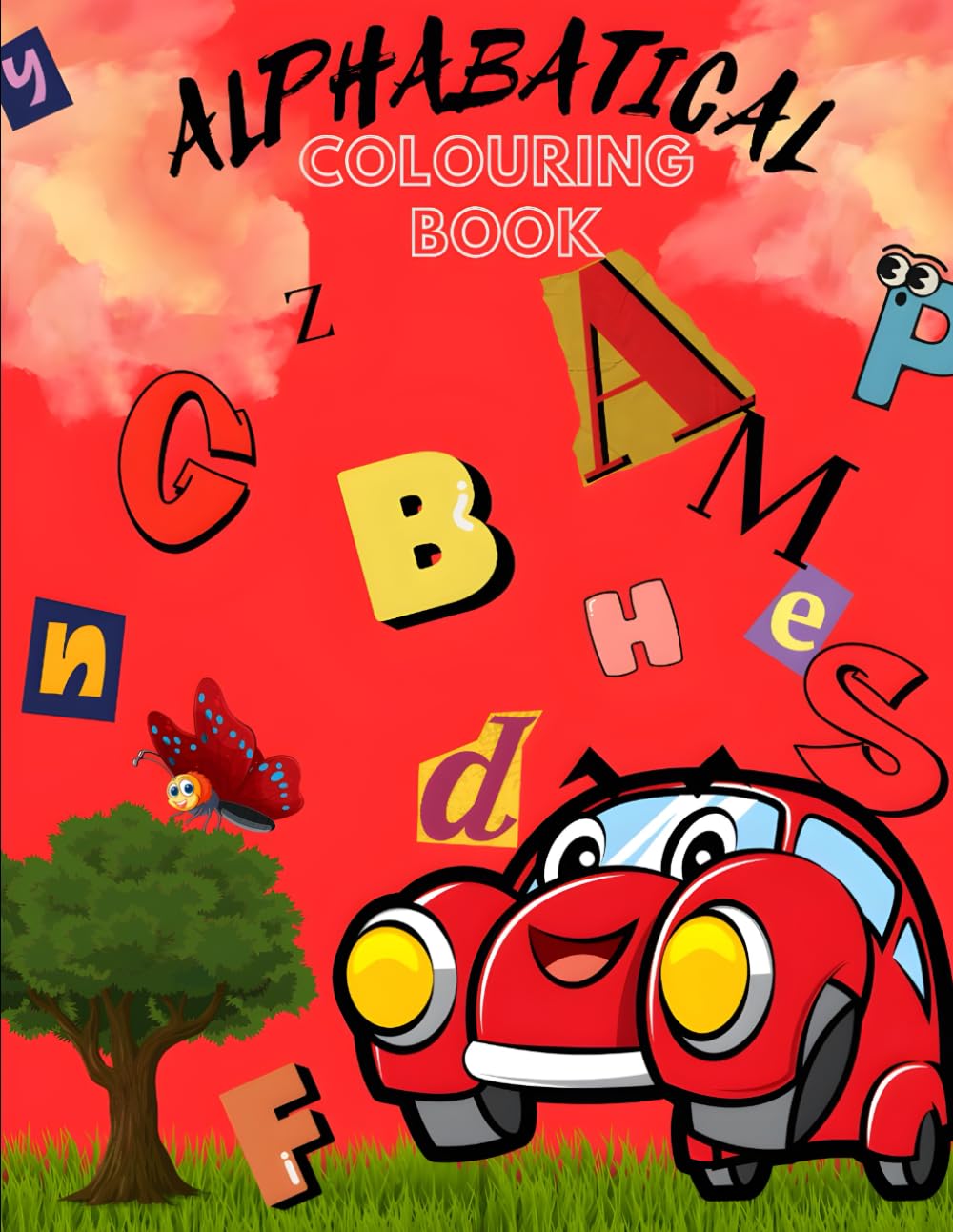 Fun with Letters: ABC Coloring Book for Kids: A Fun and Educational Activity Book to Learn Letters and Build Early Skills
