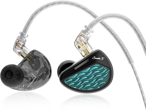 KZ Sonata X 14BA in Ear Monitor, HiFi Wired Earbuds with 4 Tuning Switches up to 16 Timbres, Studio Recording & Mixing Earphone, Portable IEM for Professional Music Engineers Audiophiles