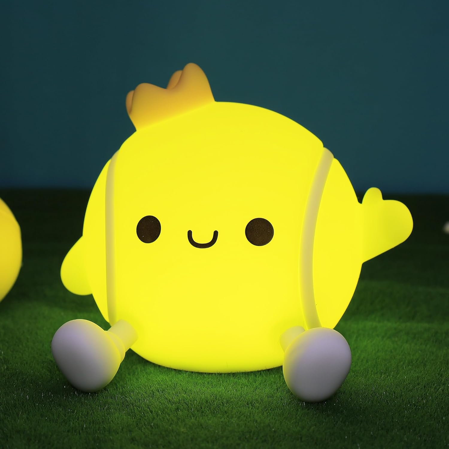 YuanDian Tennis Gifts, Soft Glow Silicone Tennis Ball Night Light - Sports Decor for Toddlers, Kids Bedrooms & Man Caves - Birthday Xmas Gift for Adults...