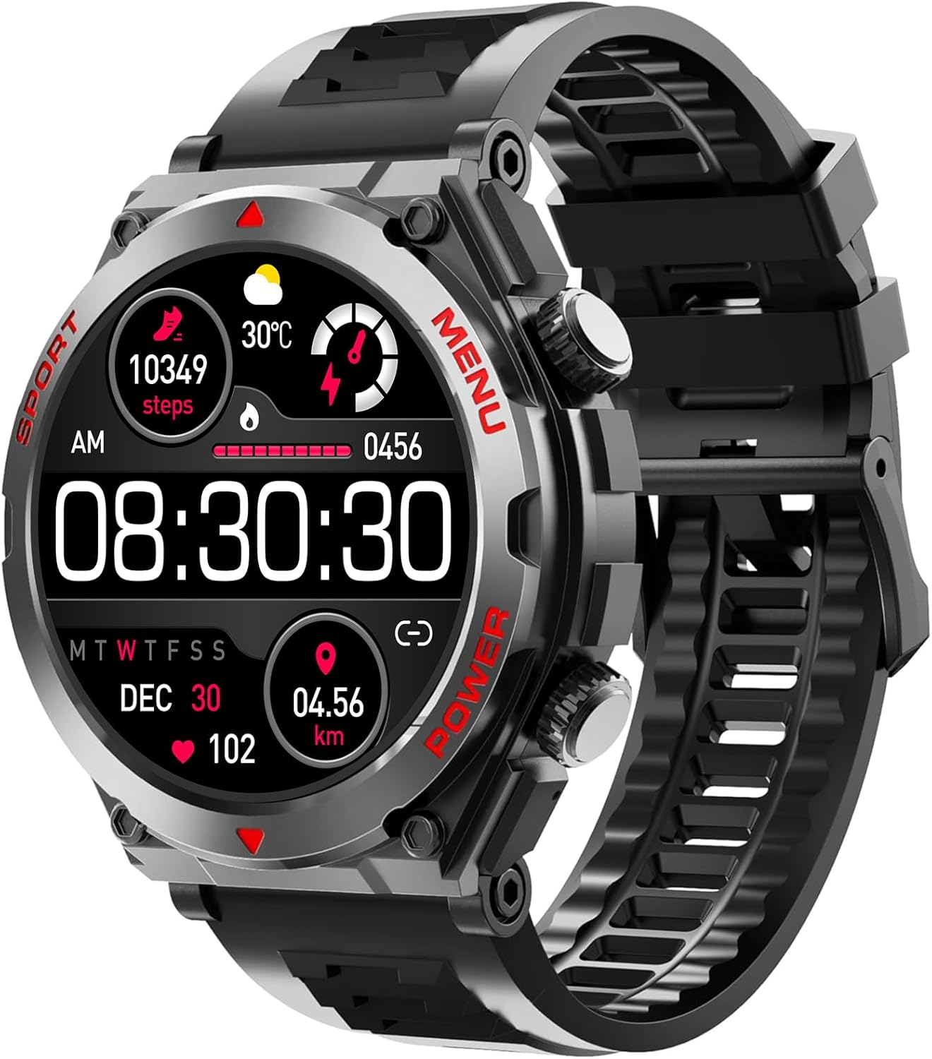 Smart Watch with Phone Function, Make/Answer Call AI...