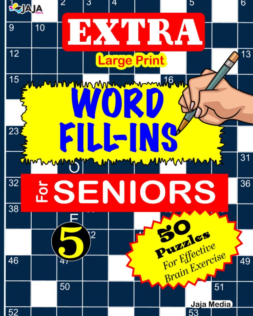 EXTRA Large Print WORD FILL-INS FOR SENIORS: Vol 5