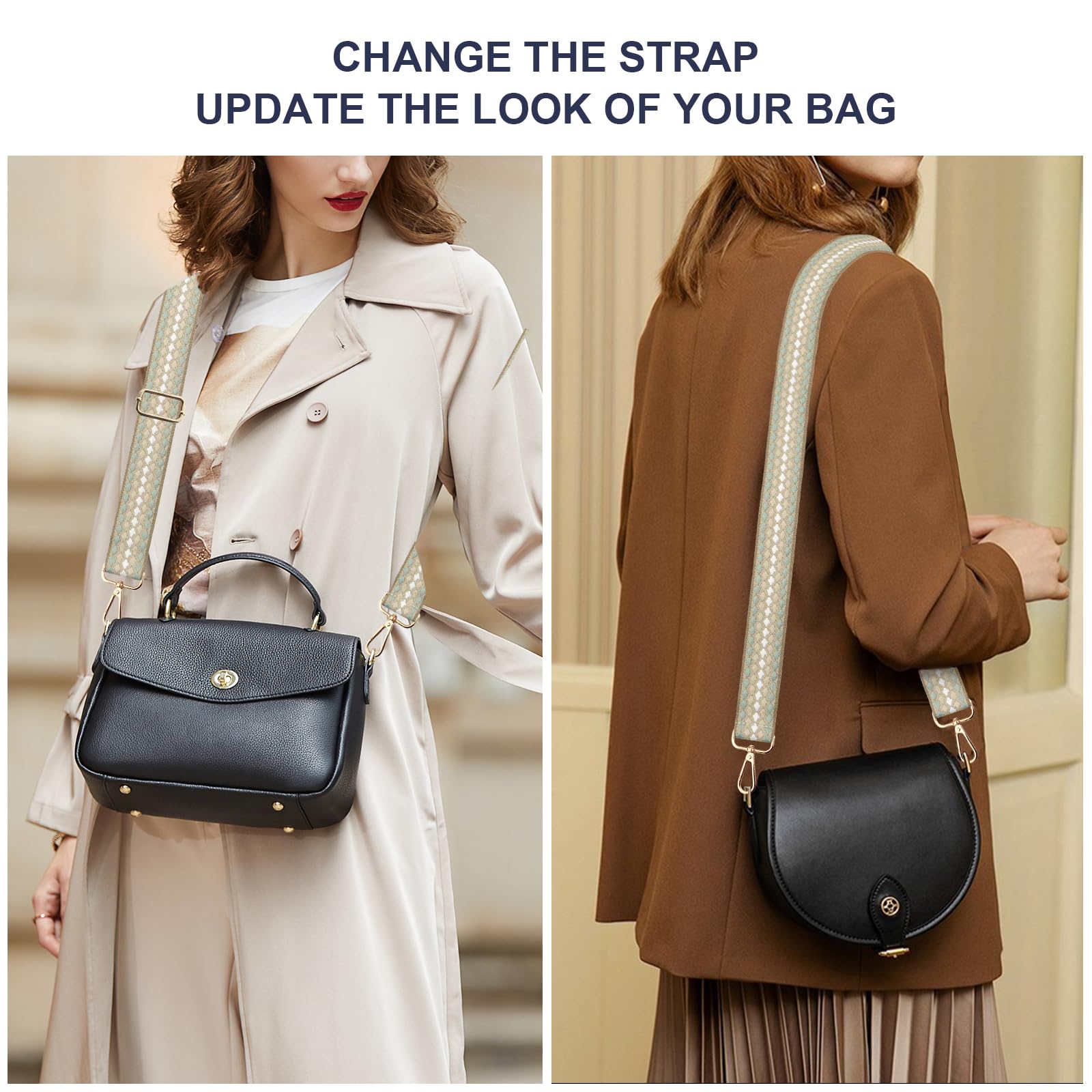 Long Keeper Wide Bag Strap - Image 4