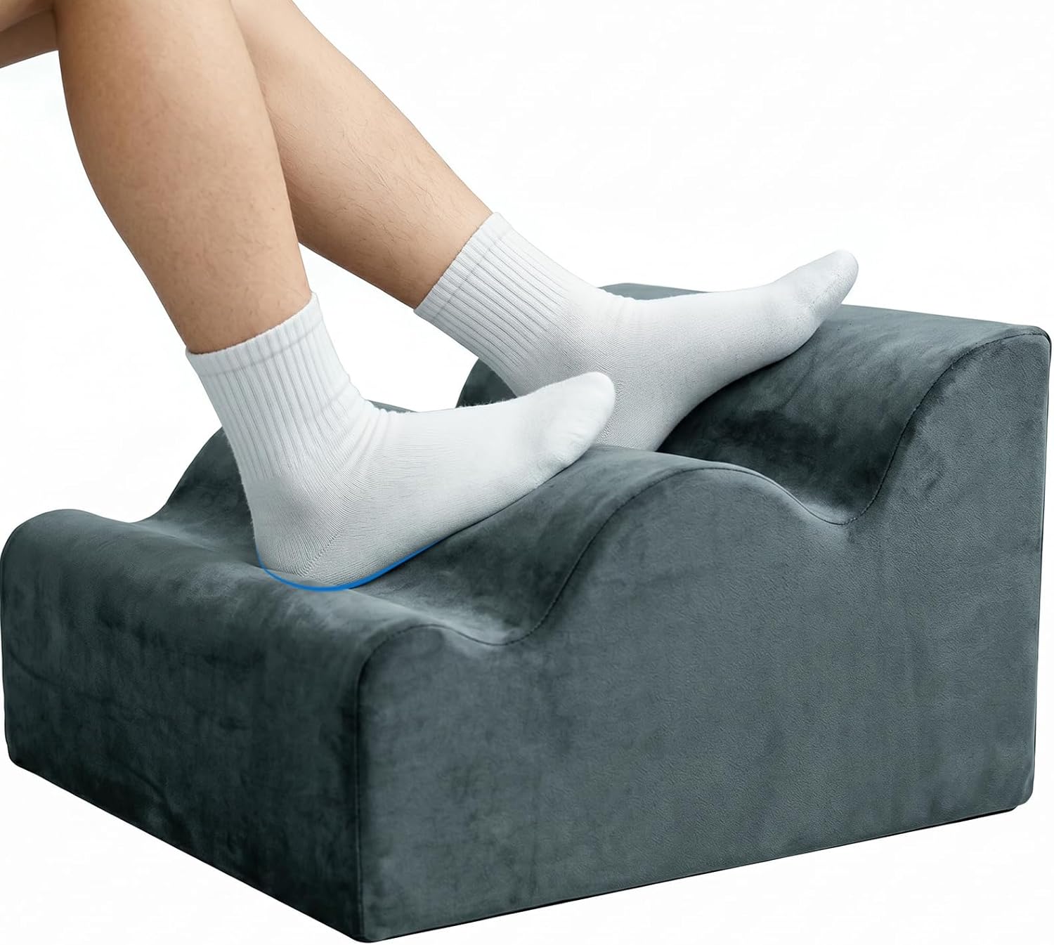 Reposapiés Ergonómico de Tres Capas para Debajo del Escritorio