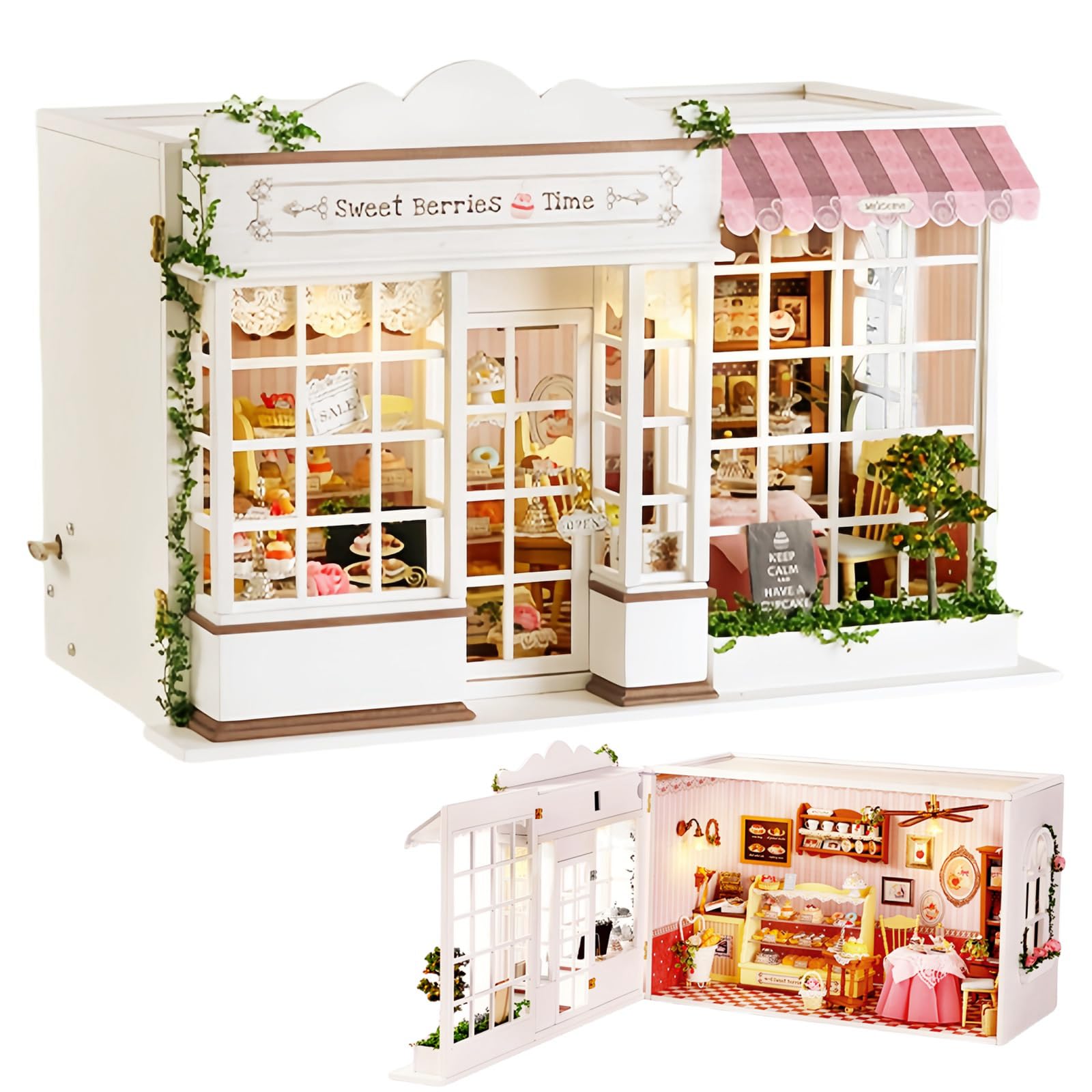 Amazon | DIYミニチュアドールハウスキット - おとぎ話シリーズ、大人