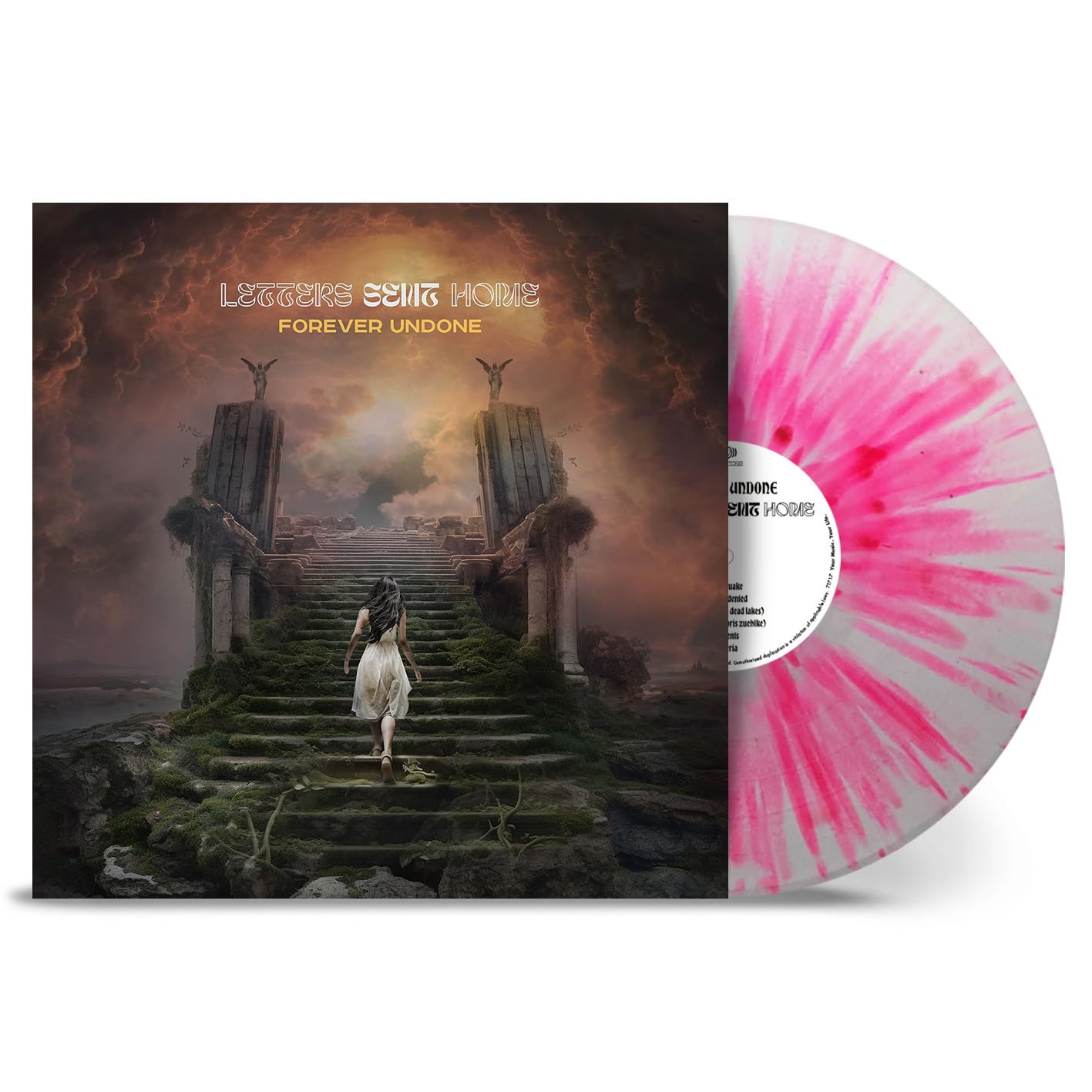 Forever Undone (White with Pink Splatter) [VINYL]