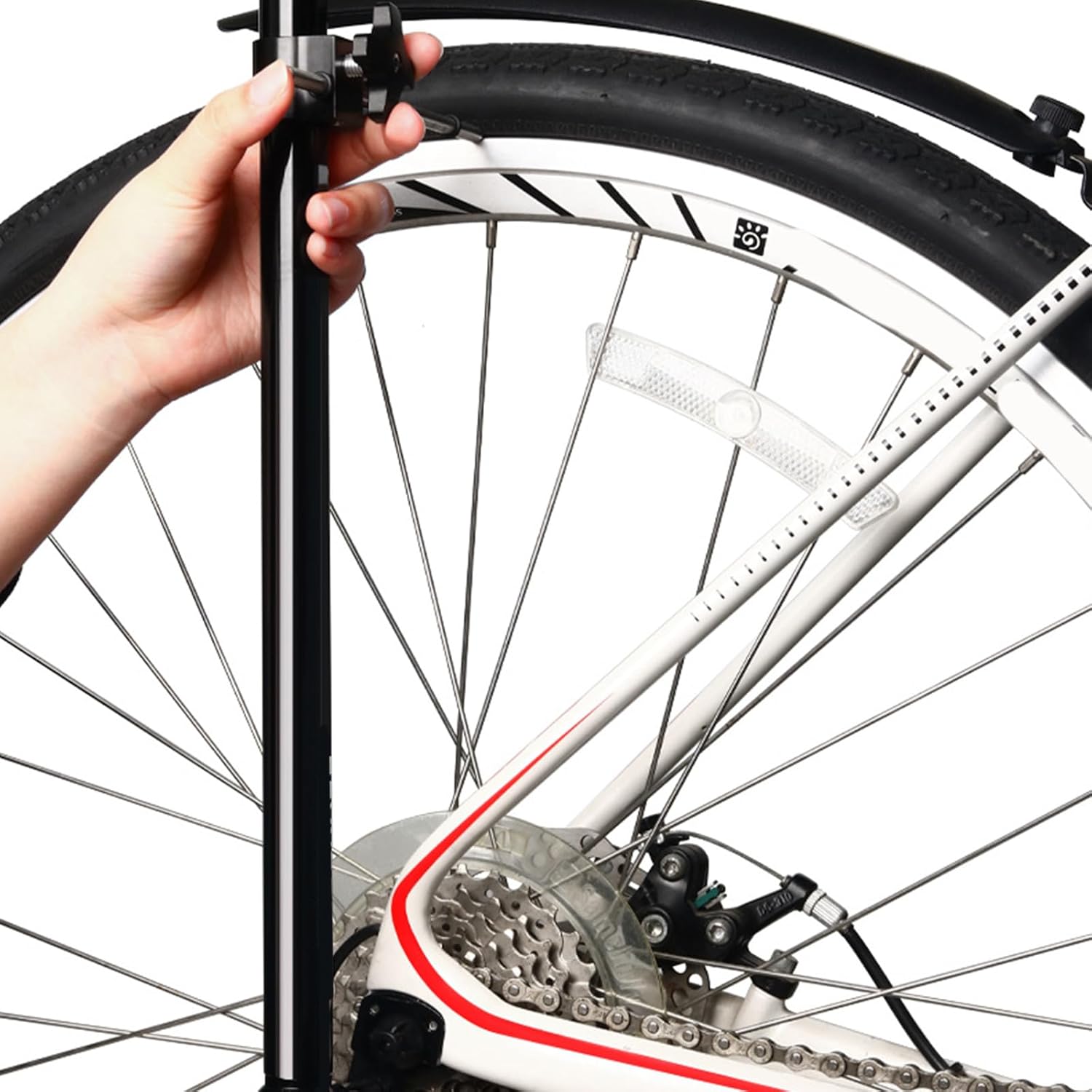 Bicycles Derailleur Hanger Alignment Gauge, Metal Bike Straightening Tool, Alignment Tool for Bike