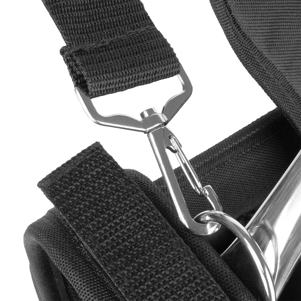 STAHLWERK Werkzeugtasche - 18 Außentaschen, 10 Innentaschen, robuste Installateur-Tasche, tragbarer Werkzeugkoffer, Montagetasche mit Tragegriff und Schultergurt, strapazierfähiges Polyester-Gewebe