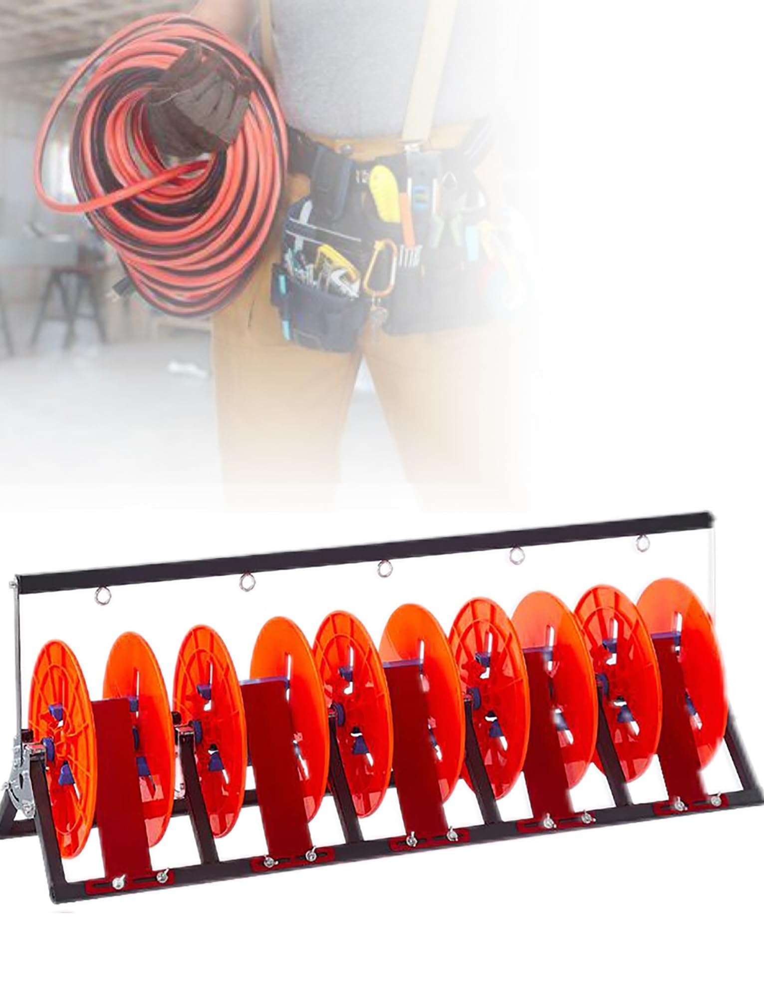 Support de rangement pour câbles électriques en magasin