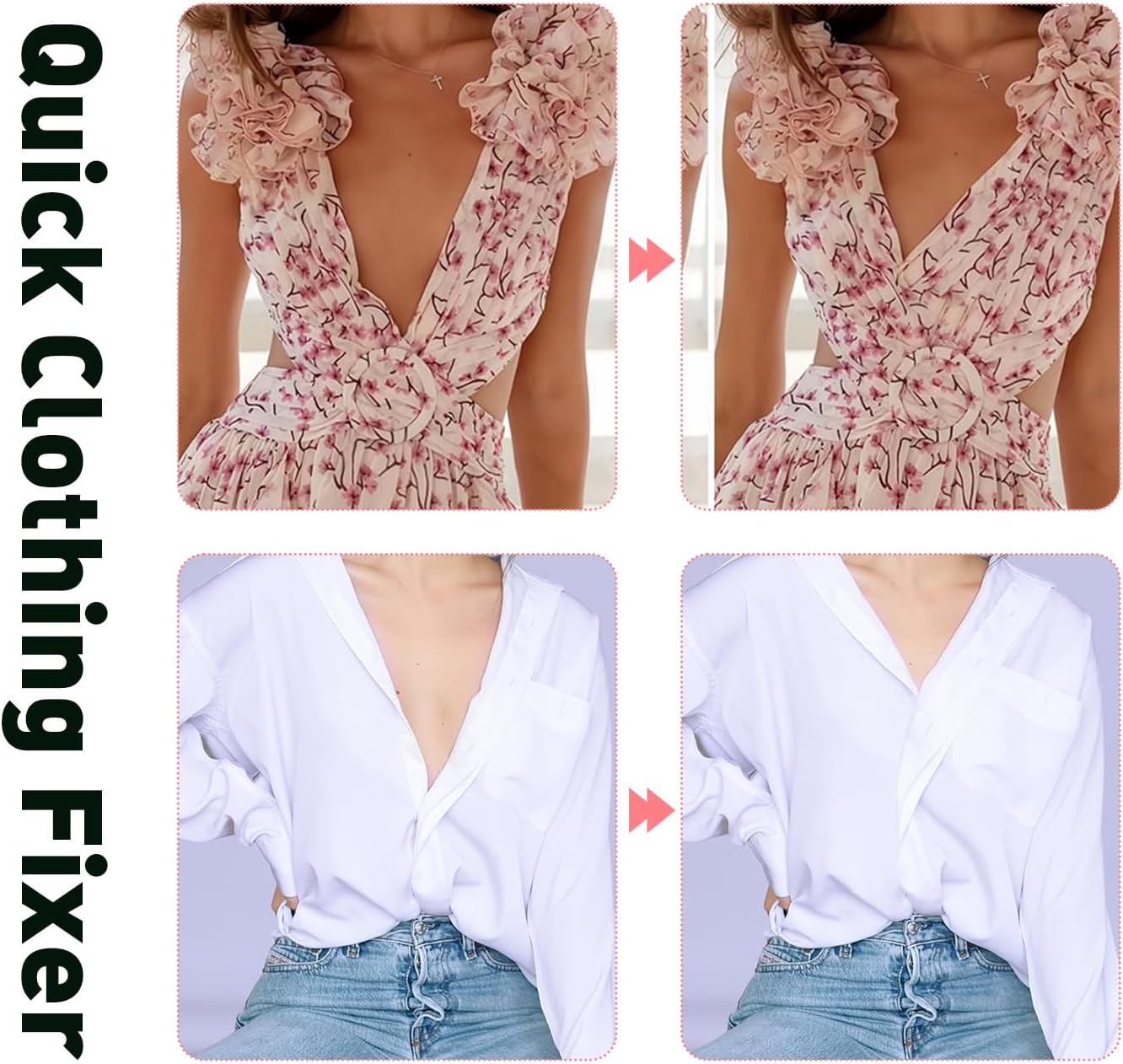 Stitchy Gun for Clothes, Stitchy Quick Clothing Fixer Tagging Gun Mini Stitch Gun for Clothes Quick Stitch Sewing Gun, Includes 6 Needle, 1000 Black Fasteners & 1000 White Fastener (Purple) - Image 7