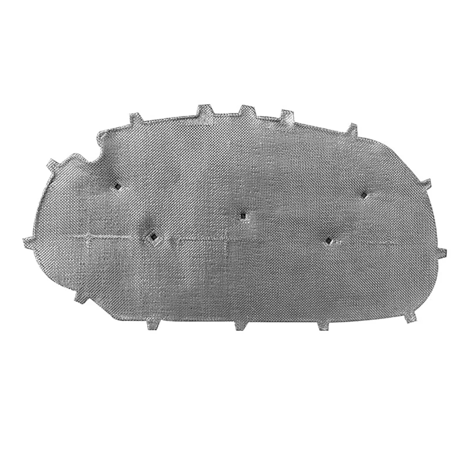Sadettb One Color Compatible With Vw For Golf 6 For Gti 2008 2009 2010 2011 2012 2013 Front Hood Engine Insulation Pad Cotton Soundproof Thermal Heat Mat