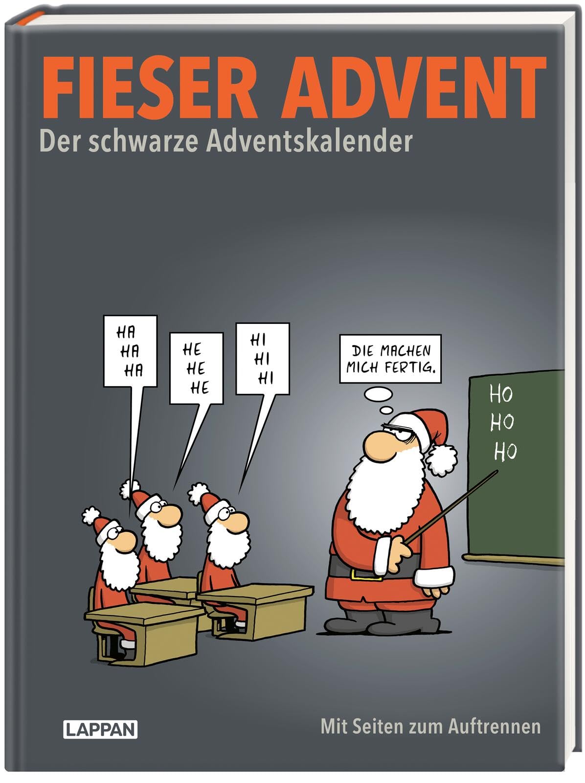 Fieser Advent | Adventskalenderbuch | mit Seiten zum Auftrennen (Fiese Bilder)