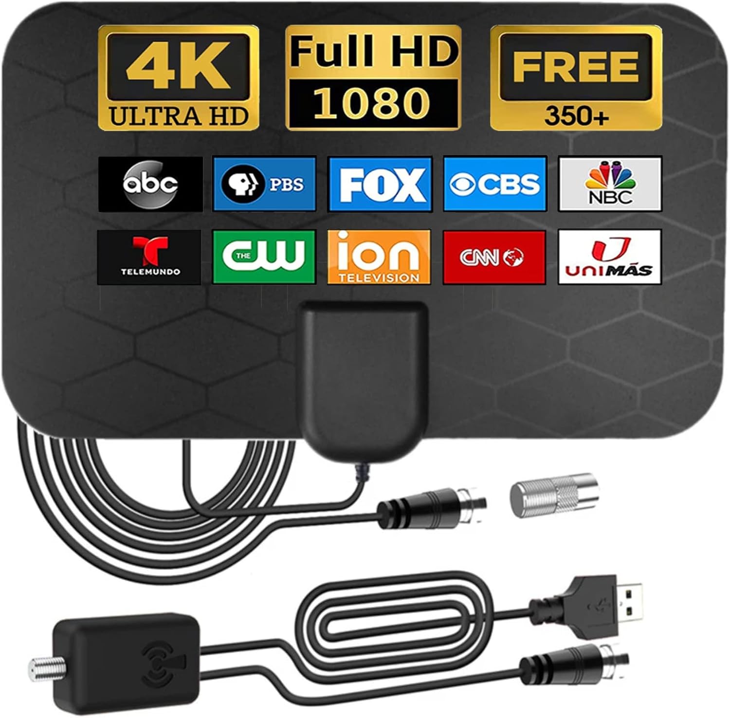 AUTERCO 2025 アップグレードデジタルHDTVアンテナ スマートテレビ用