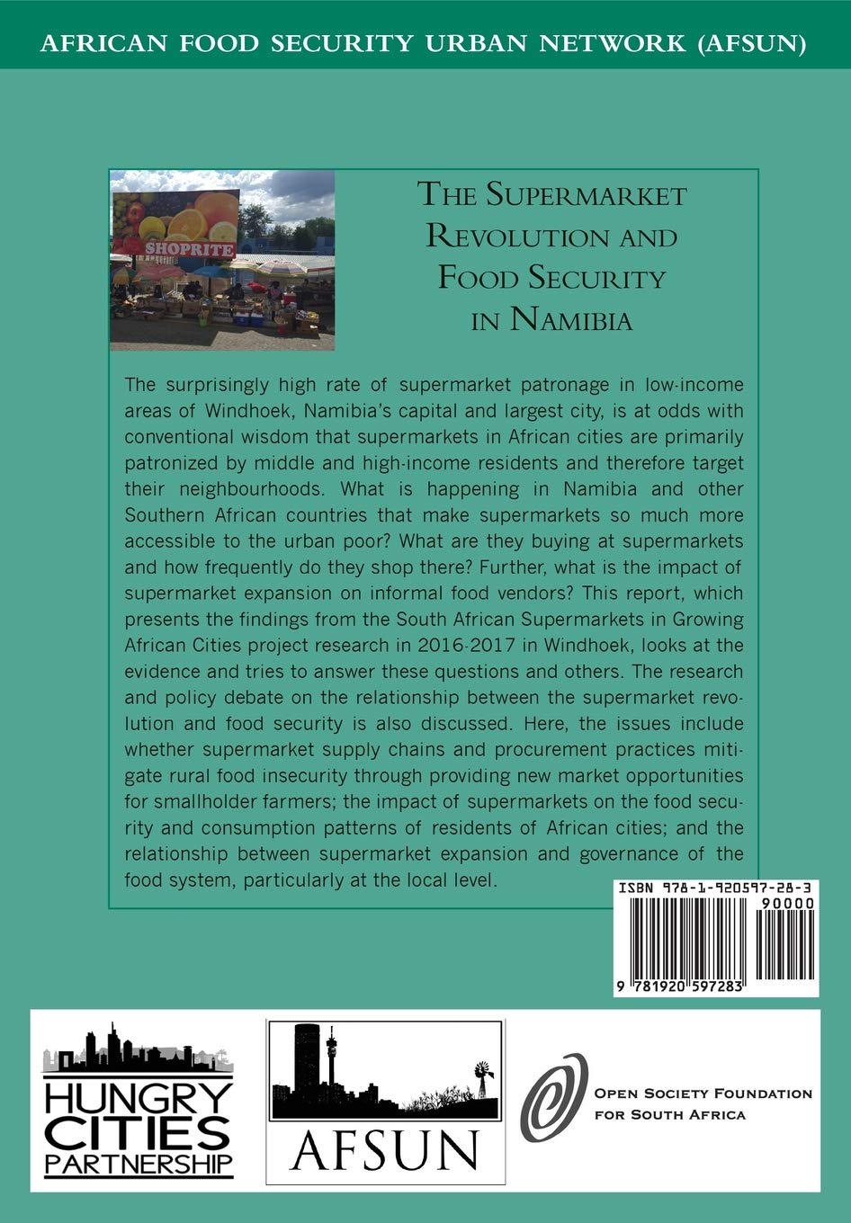 The Supermarket Revolution and Food Security in Namibia (Urban Food Security)
