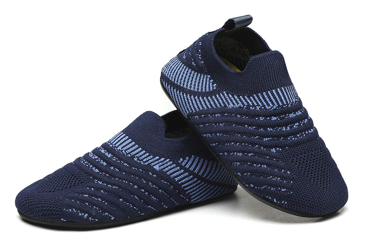 ditont Toddler Slippers Non-Slip Lightweight Comfortable Kids Indoor Grip House Home Shoes for Boys Girl