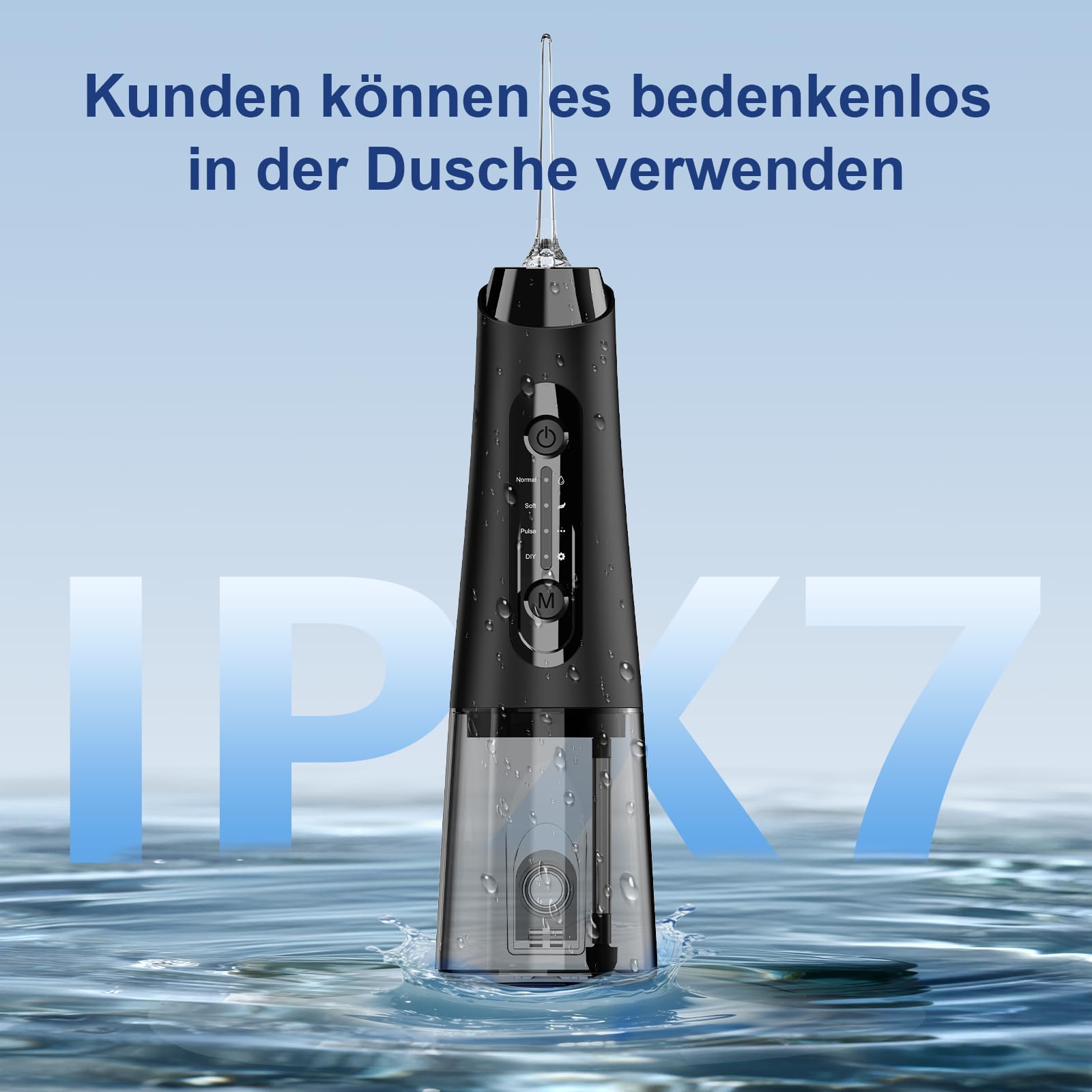 320ML Wassertank IPX7 Wasserdicht, Oral Irrigator Tägliche