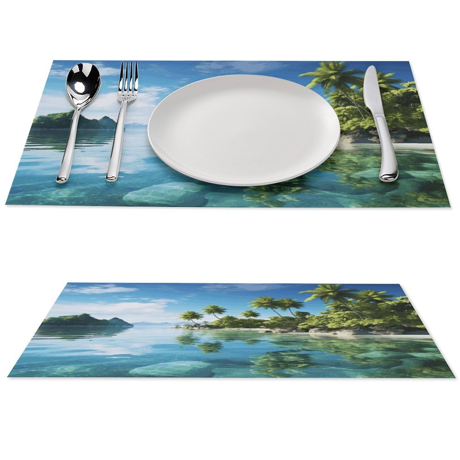 Sets de table PVC Belle Île en Mer pour une décoration de fête et repas en cuisine