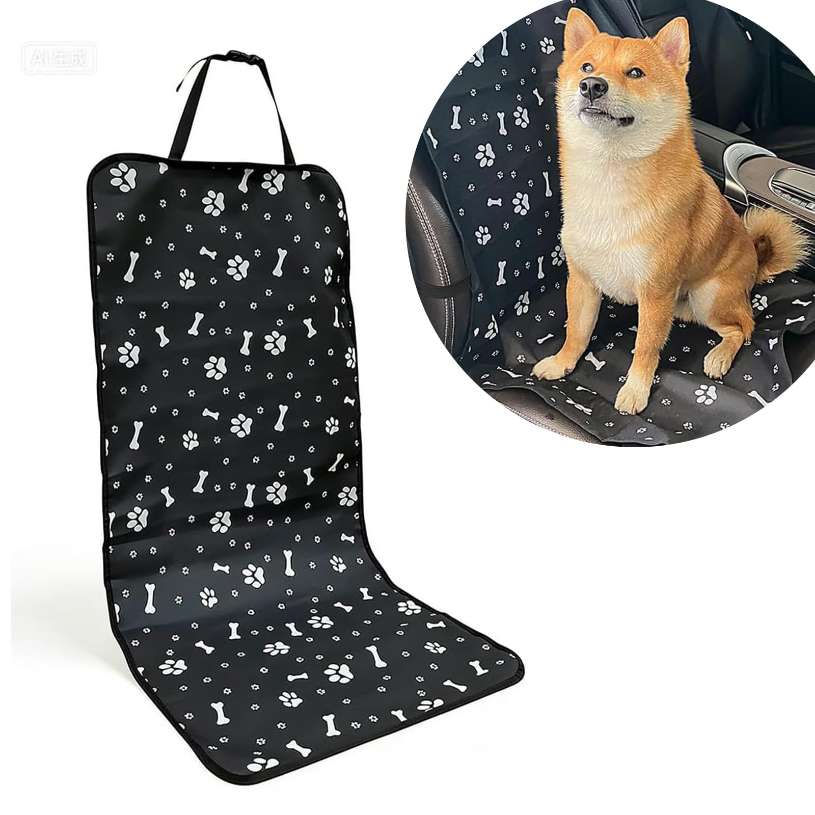 Funda Coche Perro, Protector Coche Perros Asiento Trasero