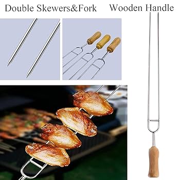 バーベキュー・調理用品 p1unn Amazon | GriMeiバーベキューネット 焼き網 長方形網 穴径8 mm