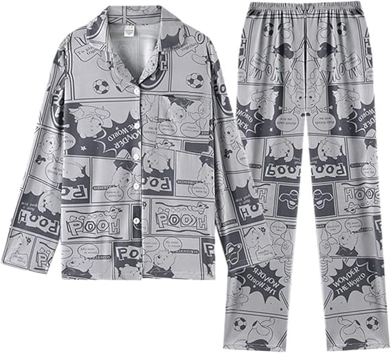 Amazon スヌーピー 部屋着 ステラ ルー ドナルドダック くまのプーさん ペア パジャマ メンズ レディース 春夏秋冬 可愛い 綿100 カップル 長袖 上下セット 夫婦 大きい ルームウェア 寝巻き お揃い 結婚祝い パジャマ 通販