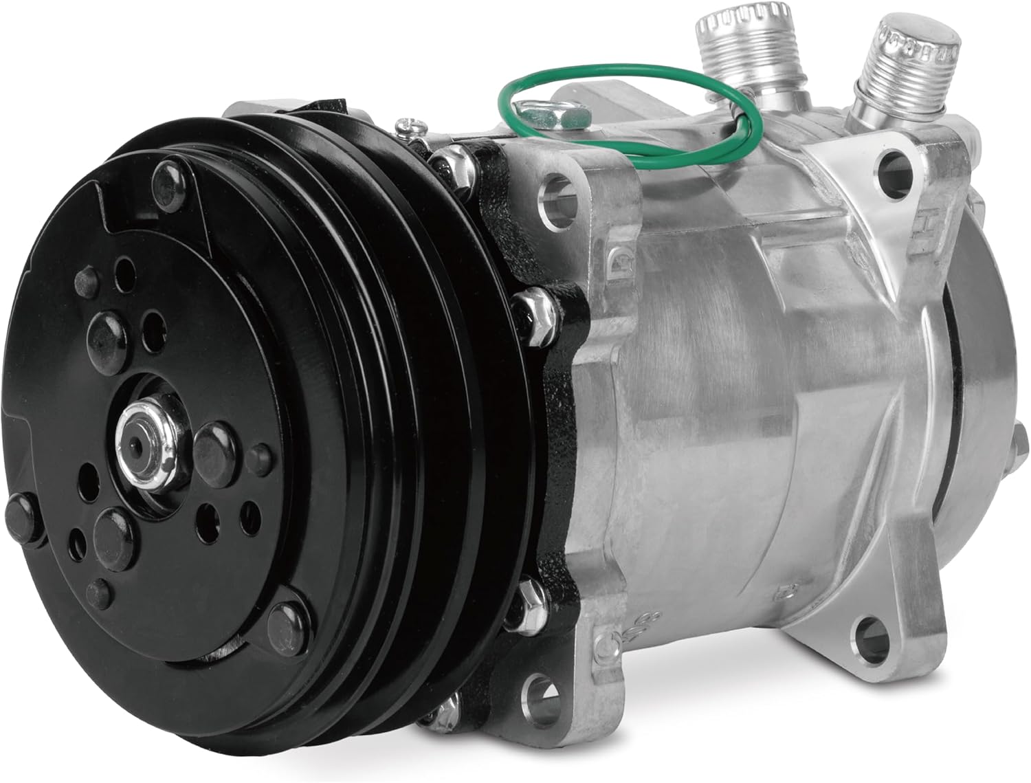 CARSTECH Universal A/C Compressor with Black 2PK Clutch