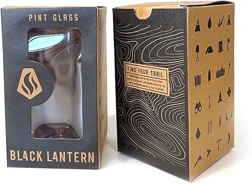 Miniatura 2 de Vasos de Pinta de Black Lantern  Vasos de Cerveza para Entusiastas de la Cerveza Artesanal - Juego de Dos Vasos de 16 oz. - Vasos de Cóctel y Bebida