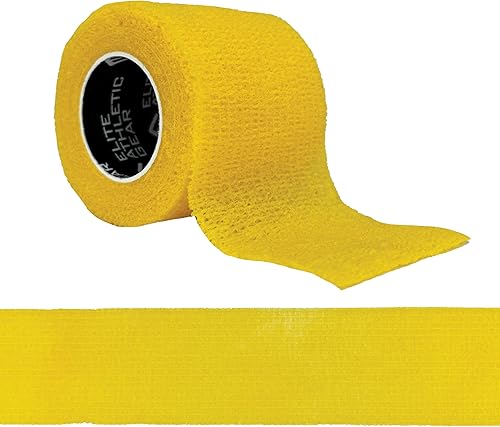 Miniatura 16 de Cinta atlética autoadhesiva – 2 pulgadas x 6.5 yardas – Sin látex, envoltura deportiva fácil de rasgar para fútbol, béisbol, fútbol, muñeca, Cruz de