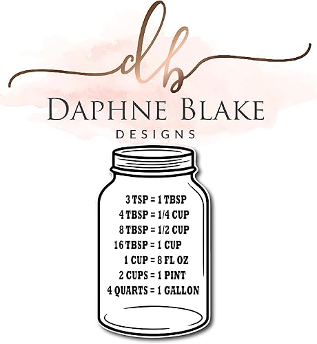 Miniatura 5 de Tabla de conversión de cocina en tarro imán estándar tabla de conversión decoración medidas de cocina para medición de alimentos, recetas fáciles de