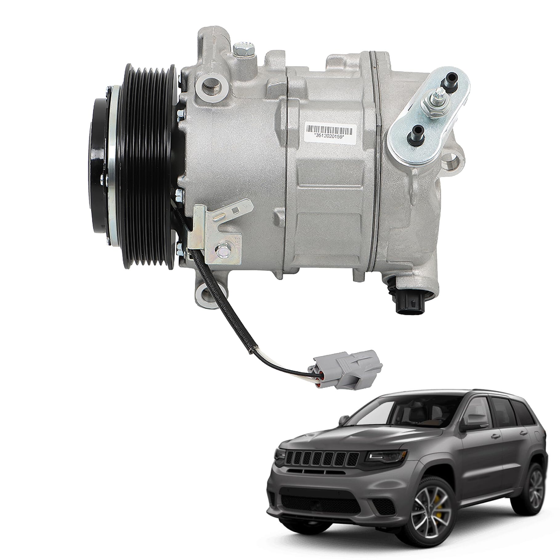Compresseur A/C de rechange pour Cherokee 2.4L L4 (2014-2023) climatisation auto