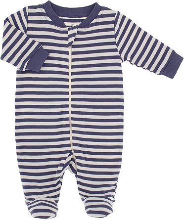 Snugabye Organic Baby Front Zip Sleeper | Multiple Colours | Size Ranges Newborn to 9 Months