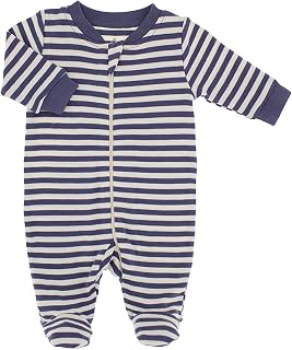 Organic Baby Front Zip Sleeper | Multiple Colours | Size Ranges Newborn to 9 Months