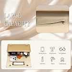 Clutch Purses for Women, Glossy Patent Leather Evening Bag, Elegant Envelope Women's Handbags for Wedding Party Prom