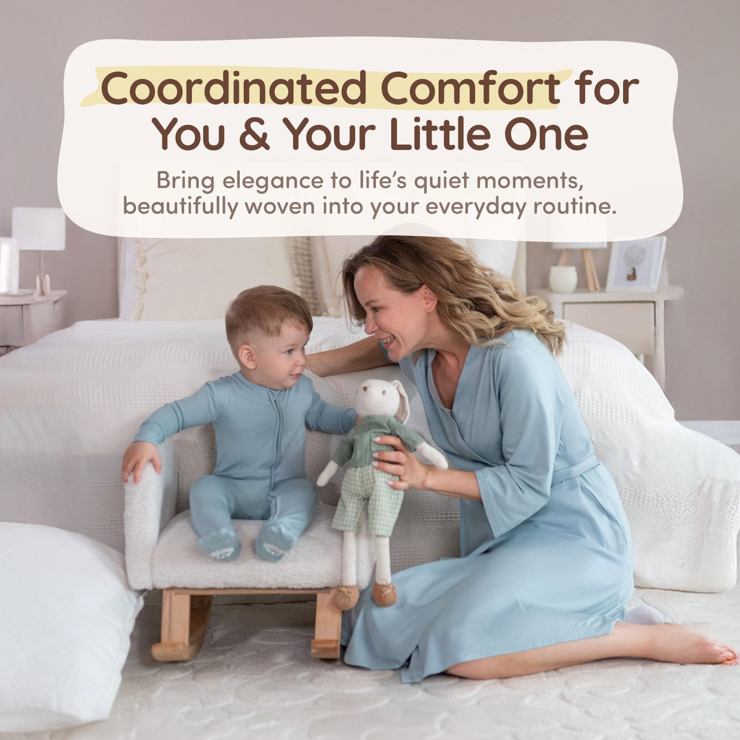 Maternity Robe - Botanical Collection - Image 6