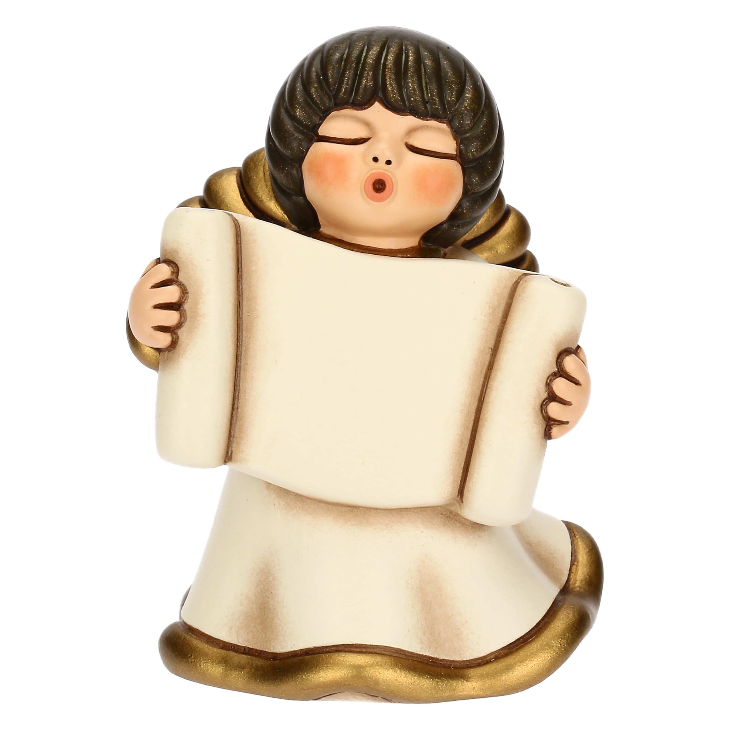 THUN - Ceremony Angel with Personalised Name Plate - Ceramic - Favor Collection - 5.5 x 4.8 x 7.3 cm