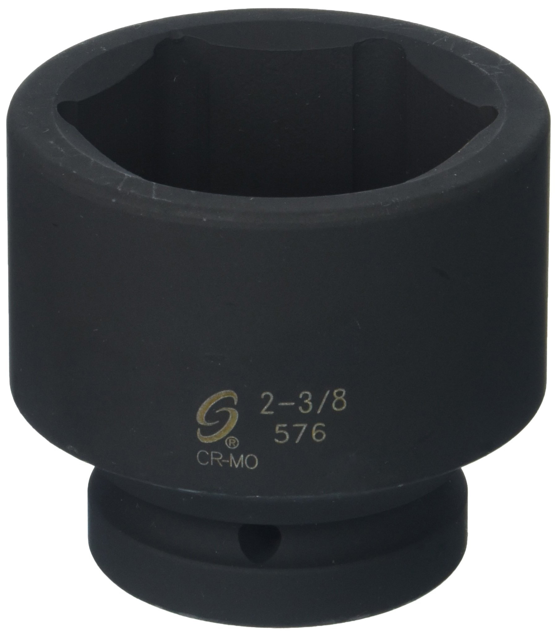 Sunex 580D 1" Antrieb Schlag-Stecknuss – 2–1/2" Tief, 6-Punkt, Aus Chrom-Molybdän-Stahl