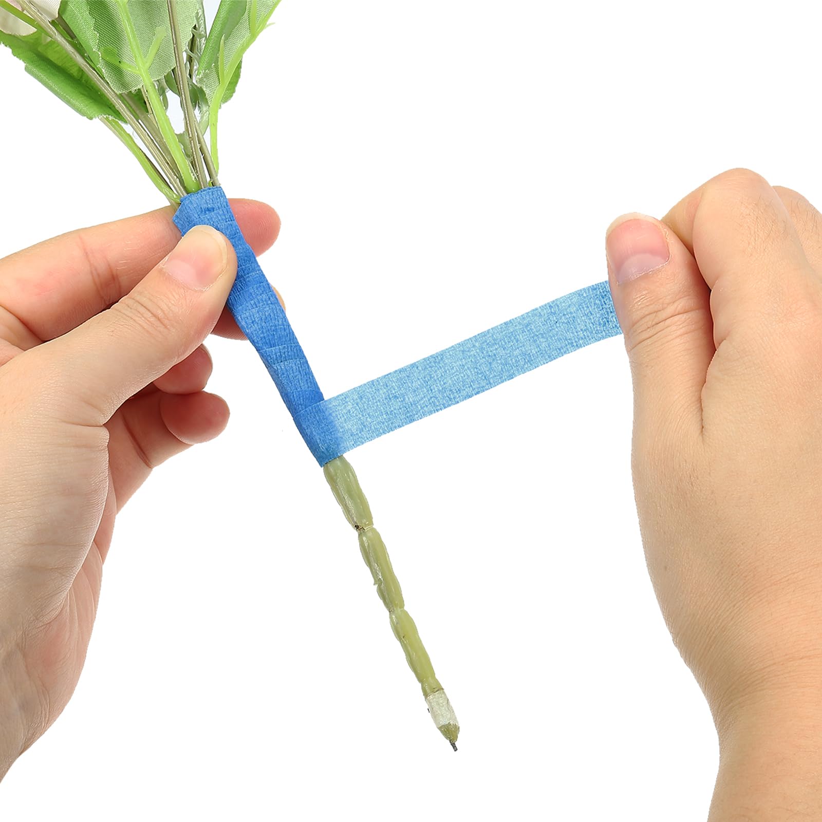 12 Rolls 0.5Inch 30 Yard Floral Tapes For Bouquet Stem Wrapping, Floral