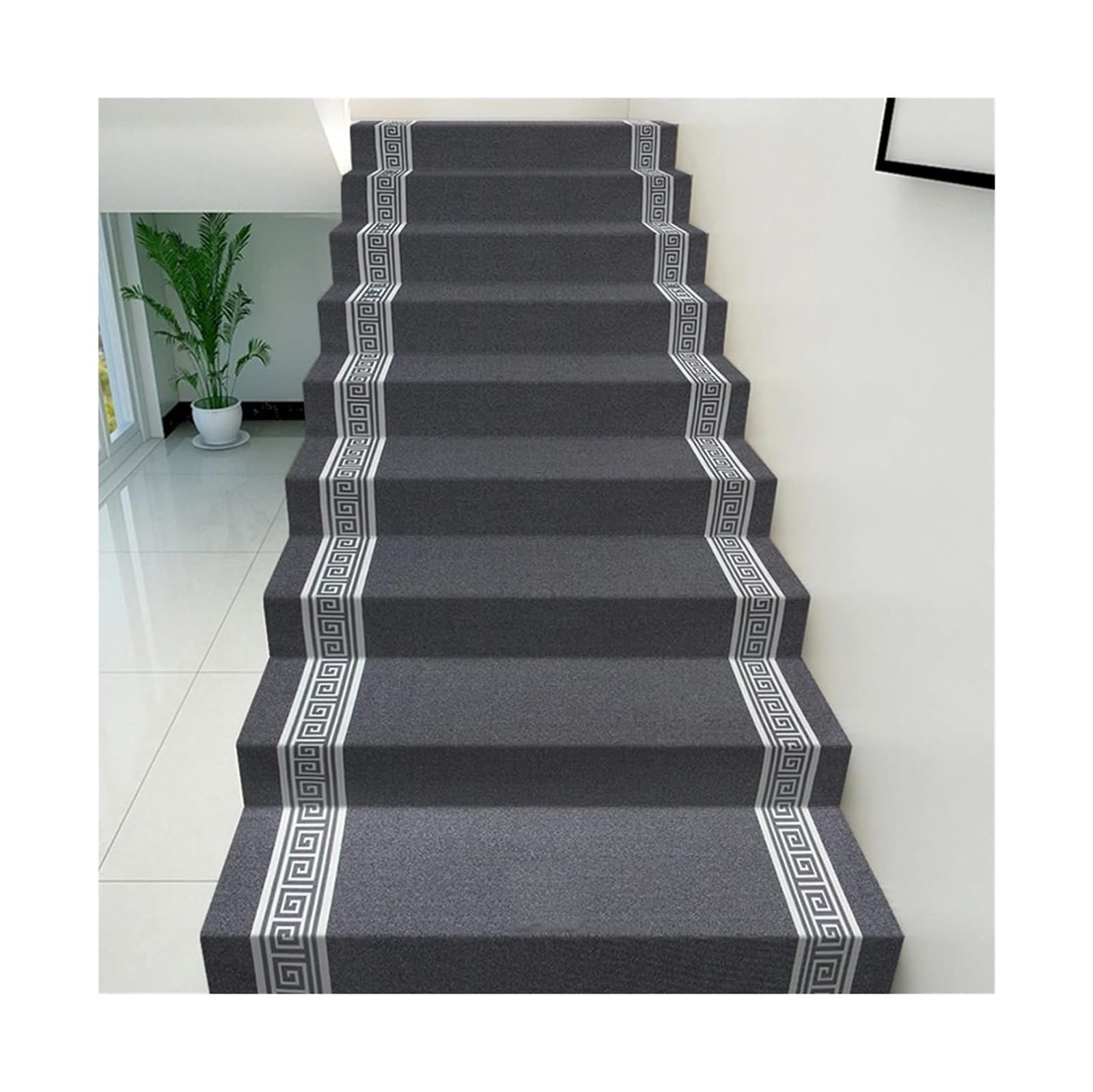 Alfombra antideslizante para escaleras interiores y exteriores, rollo de protección de 1,1x2m
