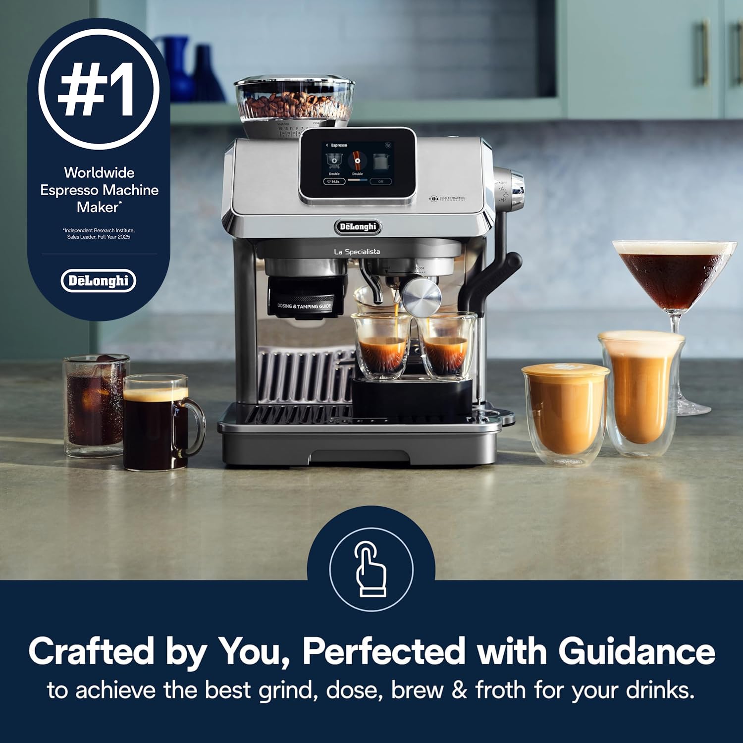 De'Longhi La Specialista - Máquina de café expresso tátil com