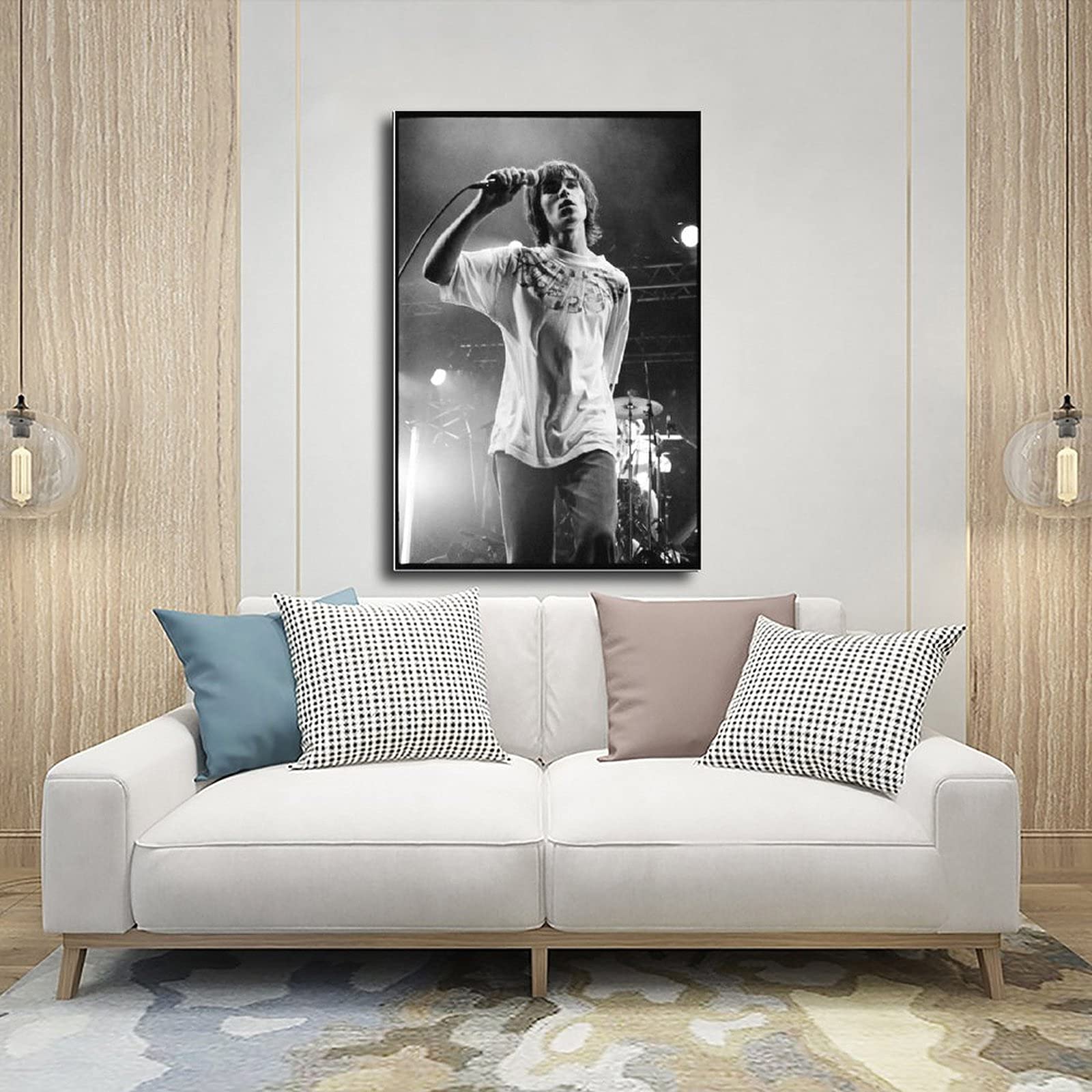 The Stone Roses - Poster da parete con roccia britannica, decorazione per camera da letto per adolescenti e ragazze, per soggiorno, bagno, casa, cucina, 20 x 30 cm