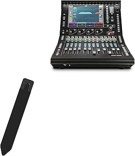 BoxWave Stylus Pouch Compatible with Allen & Heath dLive CTi1500 - Stylus PortaPouch, Stylus Holder Carrier Portable Self-Adhesive for Allen & Heath dLive CTi1500 - Jet Black