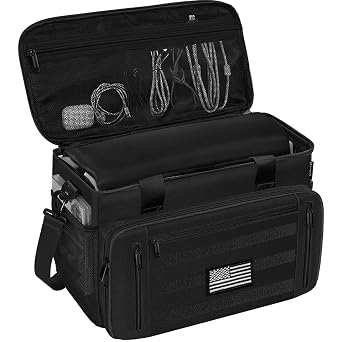 OUUTMEE Tactical Carrying Bag Compatible with PS5/PS5 Pro/PS5 Slim Console
