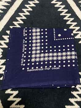 デッド 50's バンダナ ポルカドット ヴィンテージ 当時 フルーツ シール付 デッド 50's バンダナ ポルカドット ヴィンテージ 当時