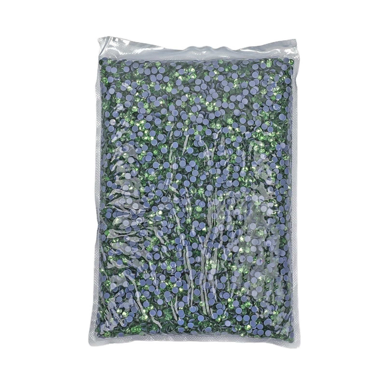 Strass thermocollant SS12 vert péridot pour customiser vos vêtements