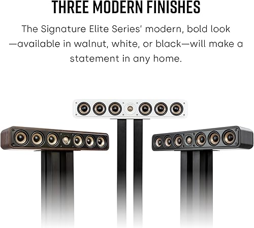 Miniatura 18 de Polk Signature Elite ES30 - Altavoz de canal centralcon certificación de audio de alta resolución, compatible con Dolby Atmos y DTS:X, tweeter de 1
