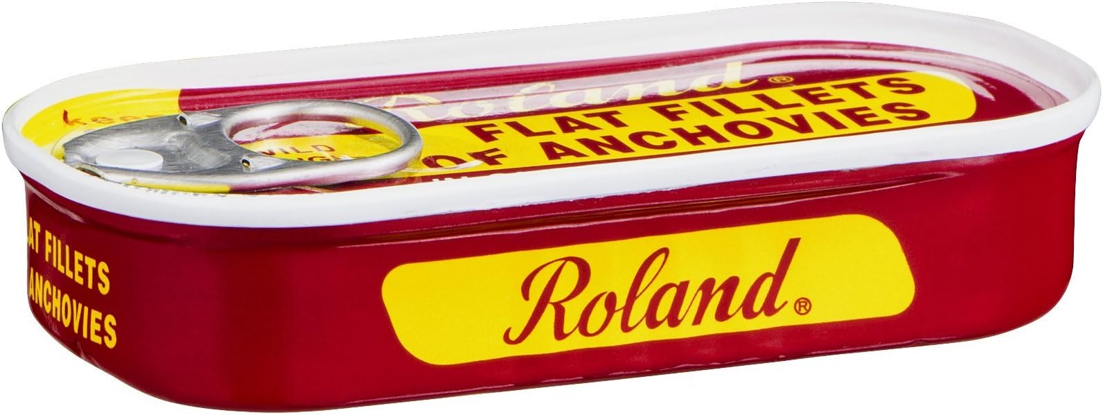 Roland Flat Fillets of Anchovies in Olive Oil Salted