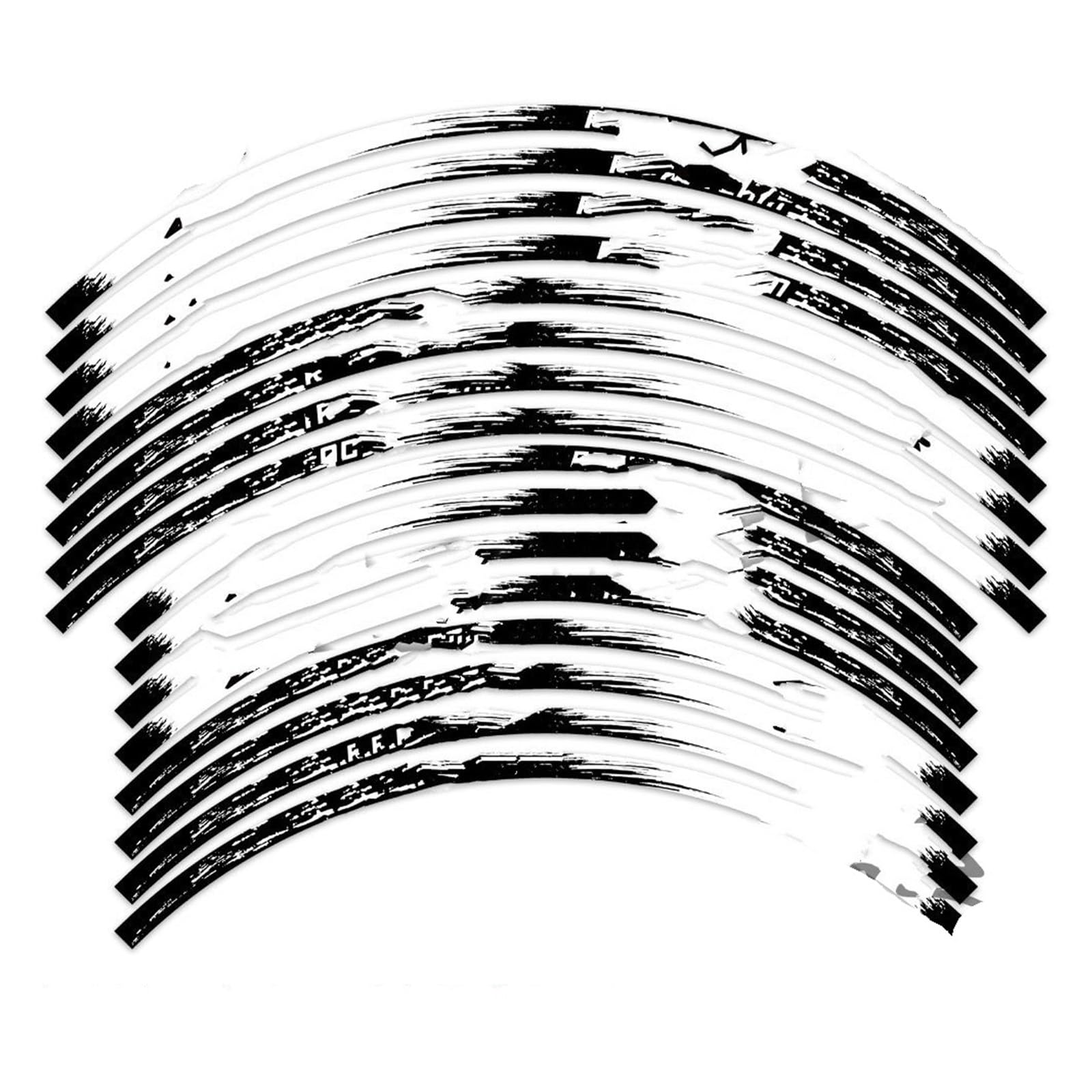 Xhyffss Front21 Rear18 B Reflective Sticker For Wr250r Wr250f Wr450f For Wr 250R 250F 450F Motorcycle Wheel Sticker Reflective Rim Stripe Decals 21"/18"