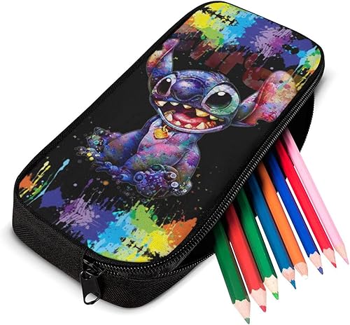 Miniatura 7 de Jikdemf Mochila Kawaii de 3 piezas de 17 pulgadas para laptop con bolsa de viaje, caja de almuerzo, estuche para lápices para niños y niñas