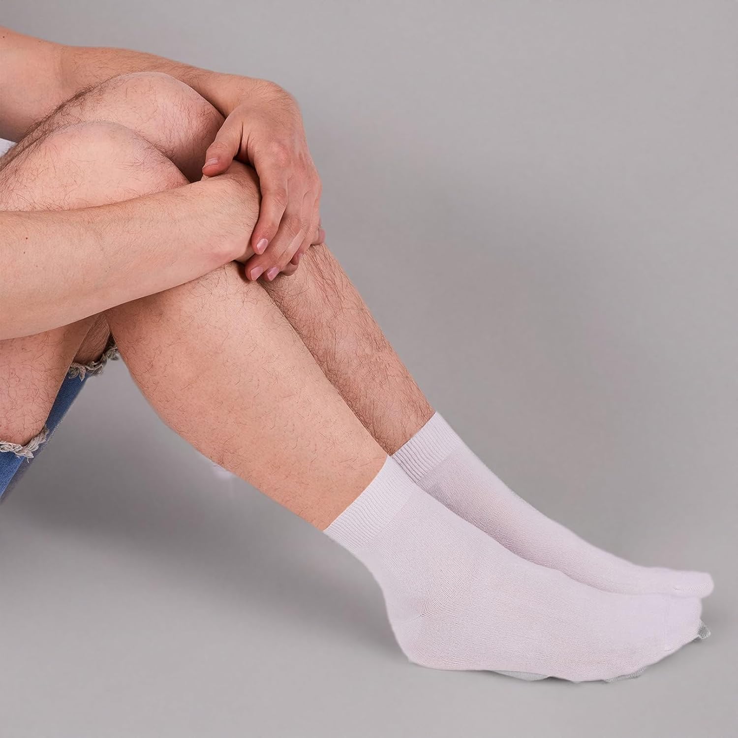 Women's Thin & Warm Cotton Ankle Socks - Quarter Cut, 5/10/25 Pairs